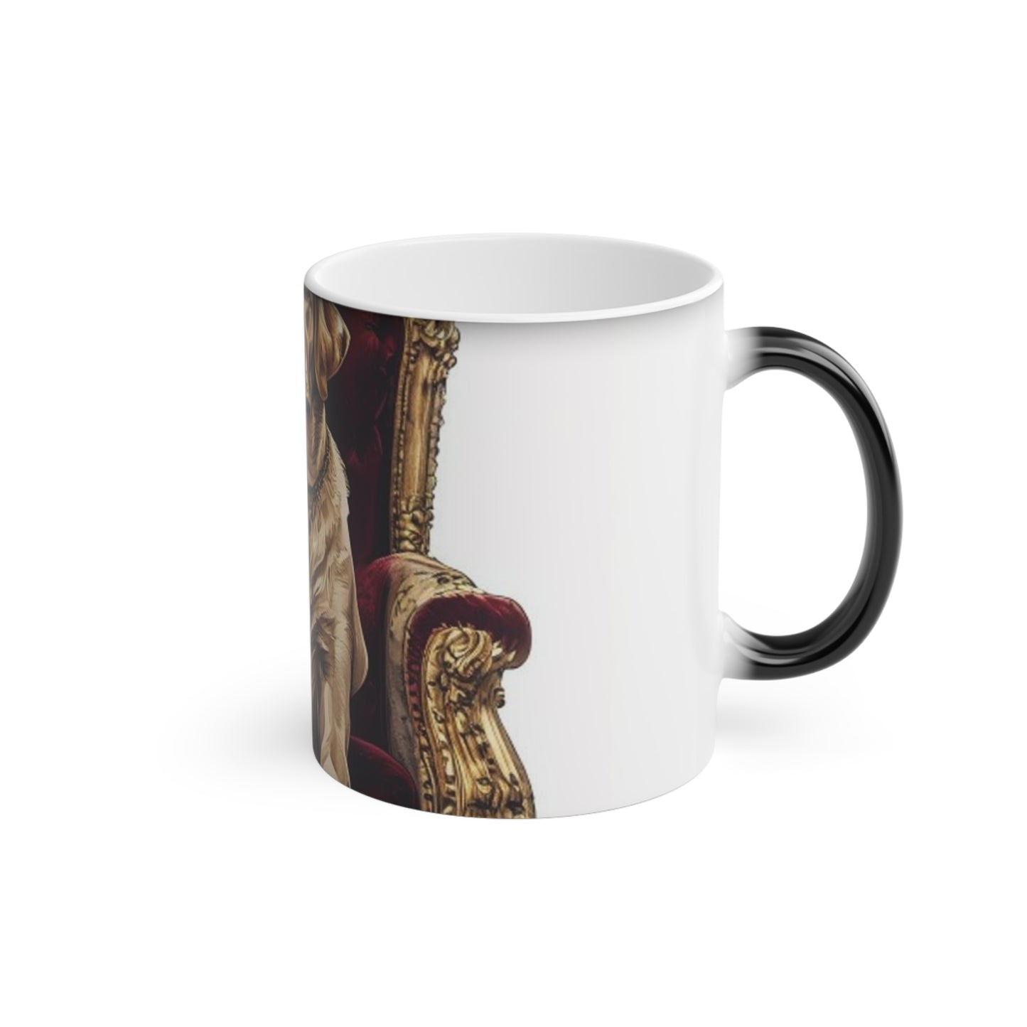 Custom Pet Portrait Heat-Activated Magic Mug | Funny Pet Gift