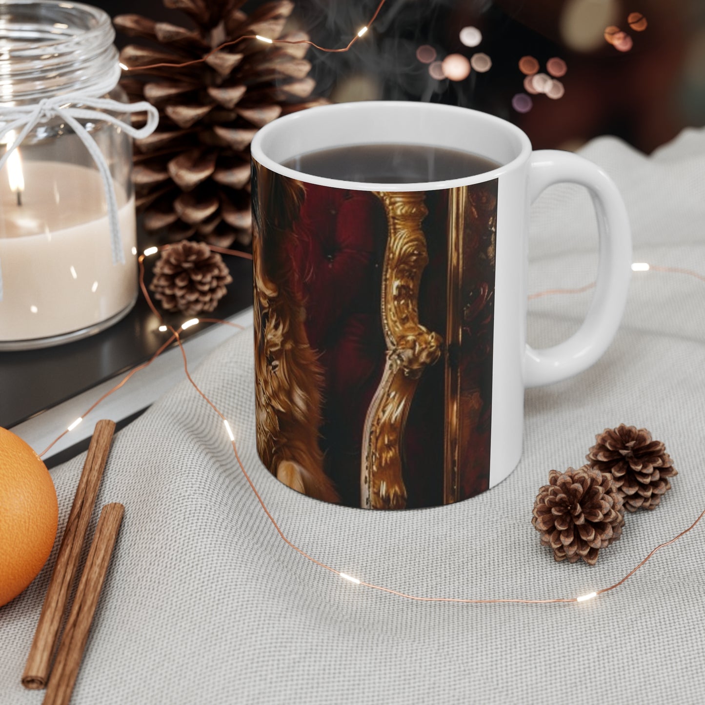Custom Pet Portrait 11Oz Ceramic Mug | Funny Pet Gift