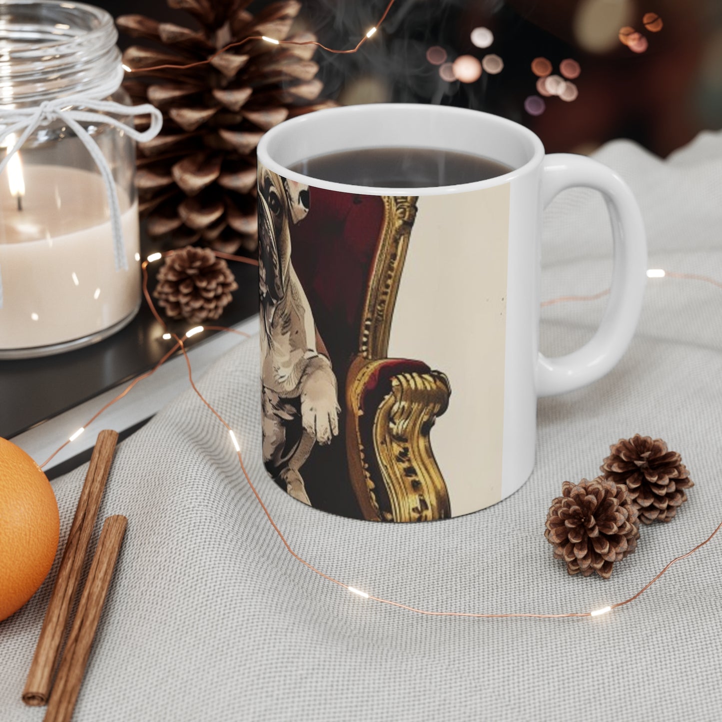 Custom Pet Portrait 11Oz Ceramic Mug | Funny Pet Gift