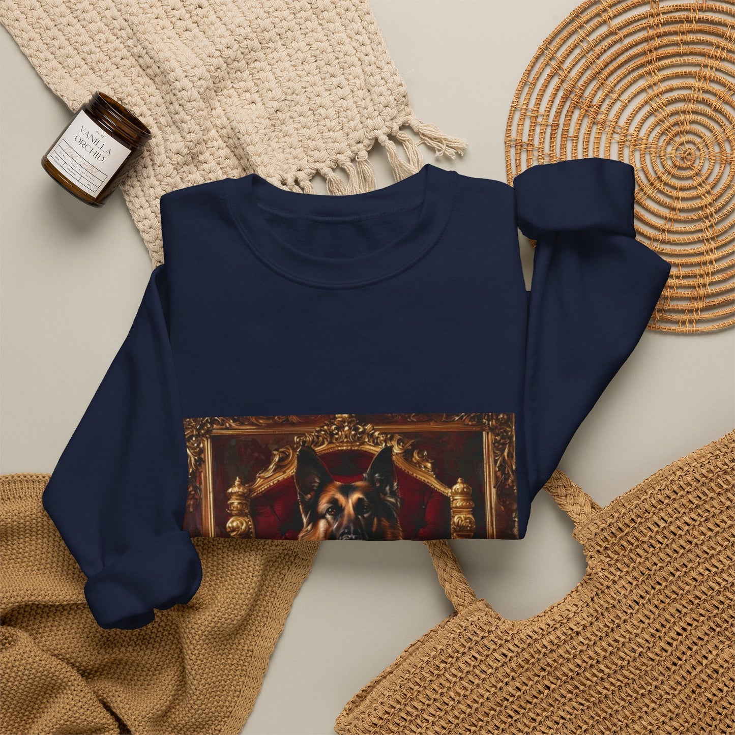 Custom Pet Portrait Unisex Sweatshirt | Funny Pet Gift