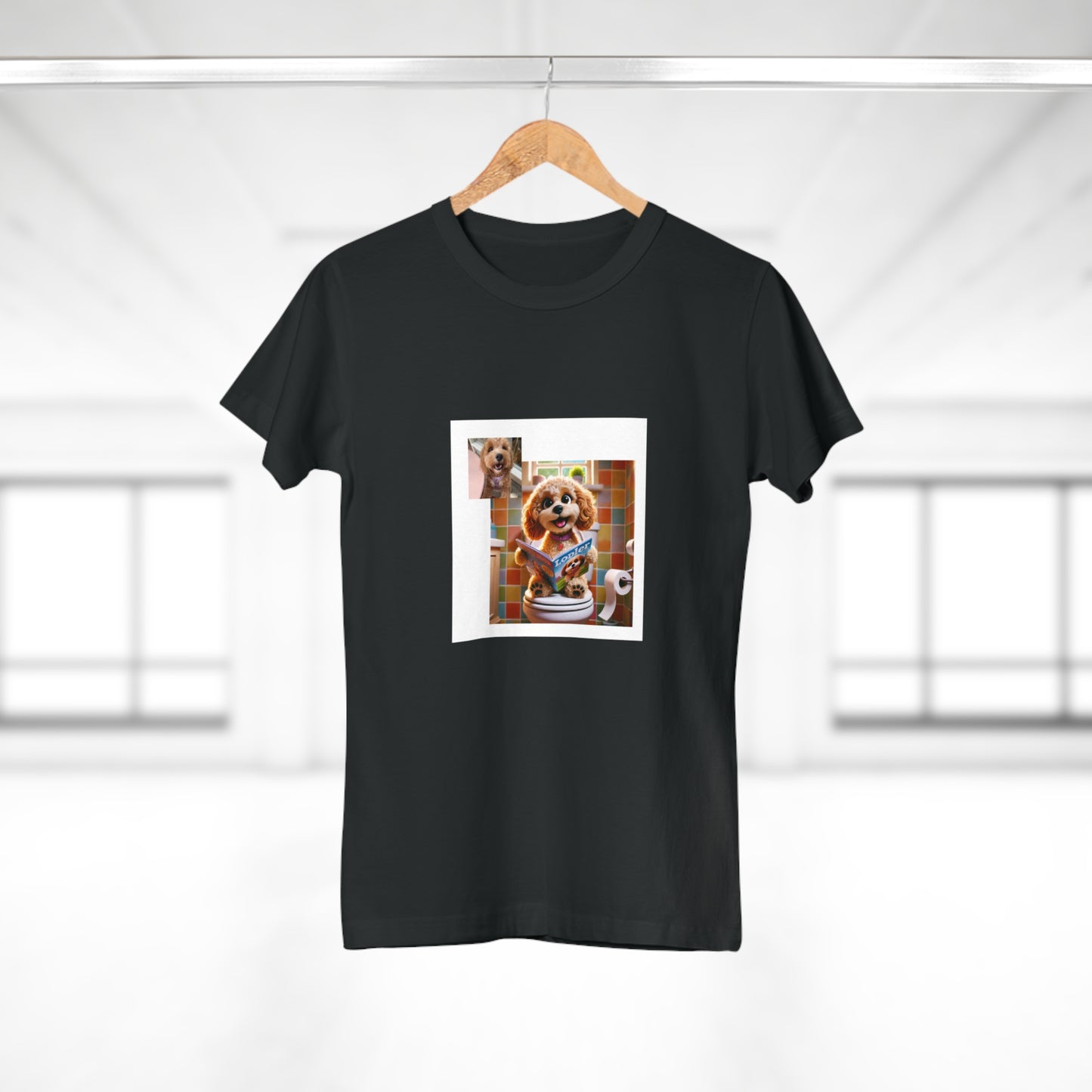 Custom Pet Portrait Women'S T-Shirt | Funny Pet Gift