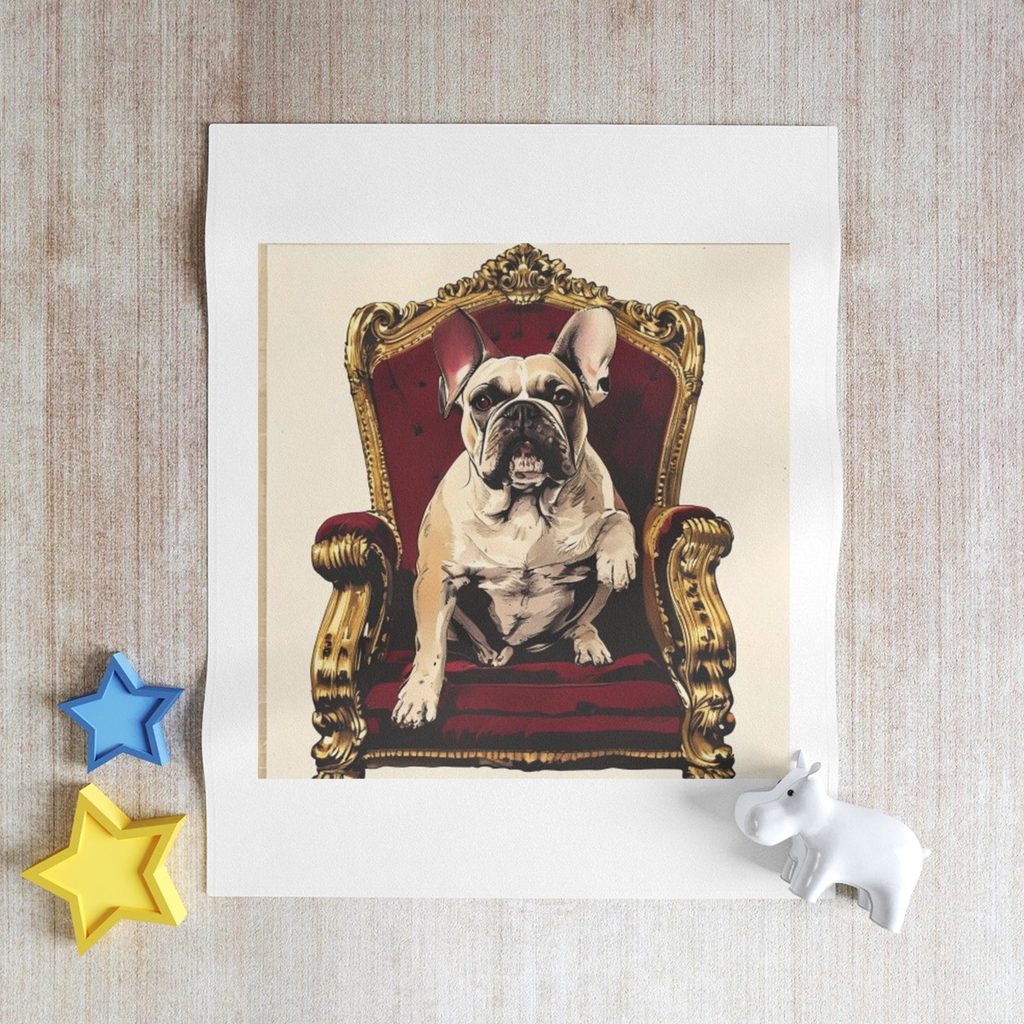 Custom Pet Portrait Throw Blanket | Funny Pet Gift