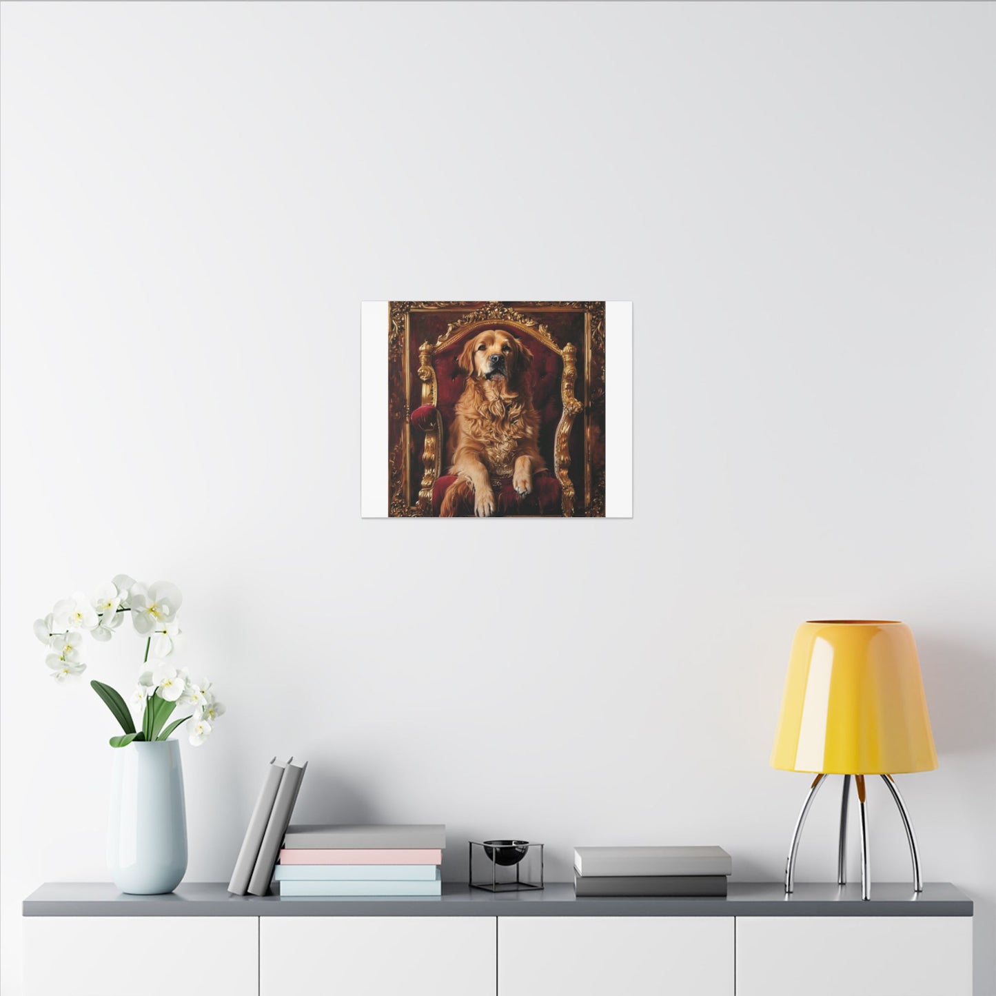 Custom Pet Portrait Canvas Print | Funny Pet Gift