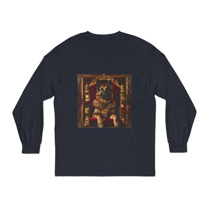 Custom Pet Portrait Unisex Long Sleeve T-Shirt | Funny Pet Gift