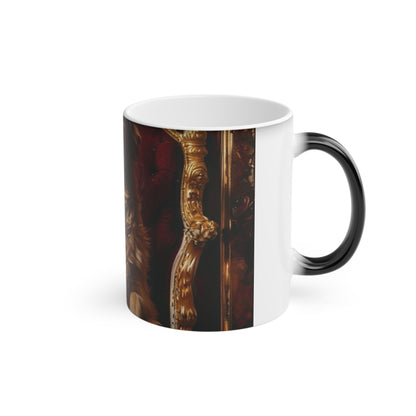Custom Pet Portrait Heat-Activated Magic Mug | Funny Pet Gift