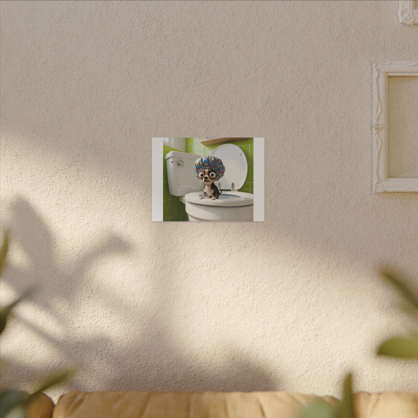 Custom Pet Portrait Canvas Print | Funny Pet Gift