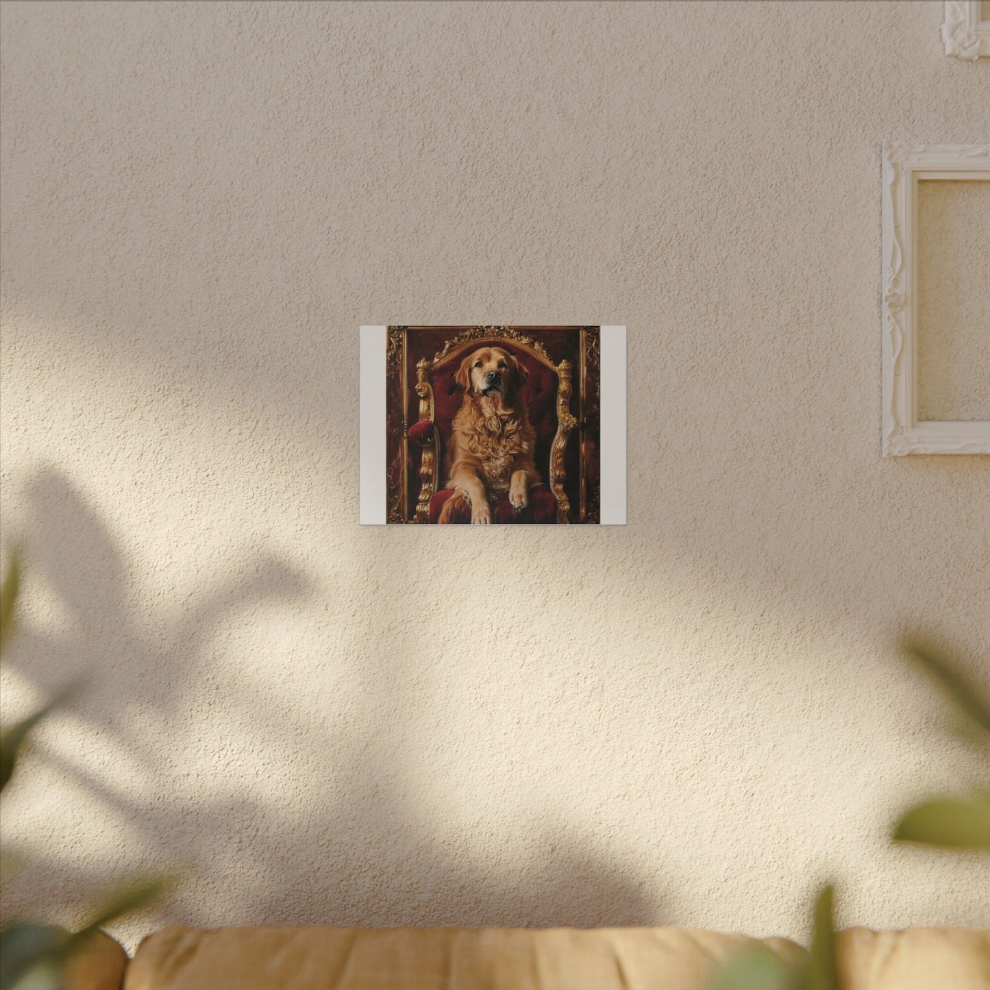 Custom Pet Portrait Canvas Print | Funny Pet Gift