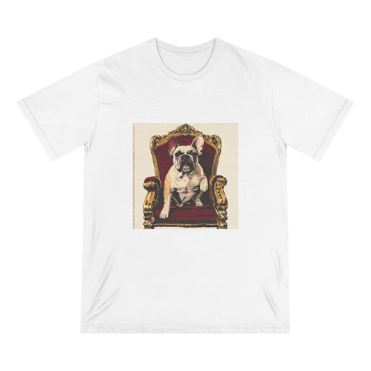 Custom Pet Portrait Organic Unisex T-Shirt | Funny Pet Gift