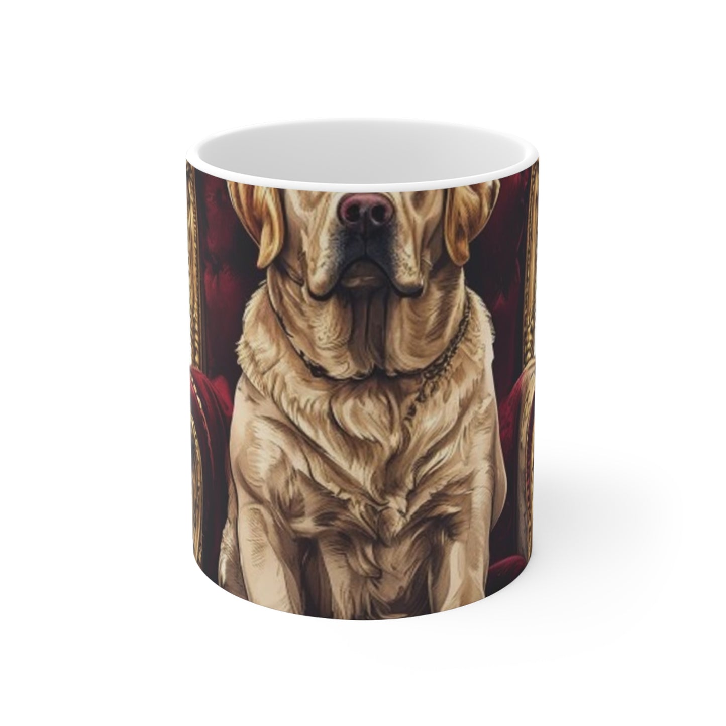 Custom Pet Portrait 11Oz Ceramic Mug | Funny Pet Gift