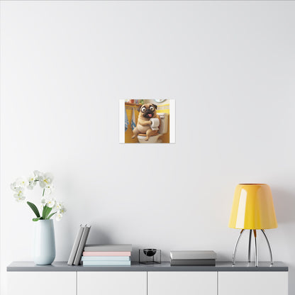 Custom Pet Portrait Canvas Print | Funny Pet Gift