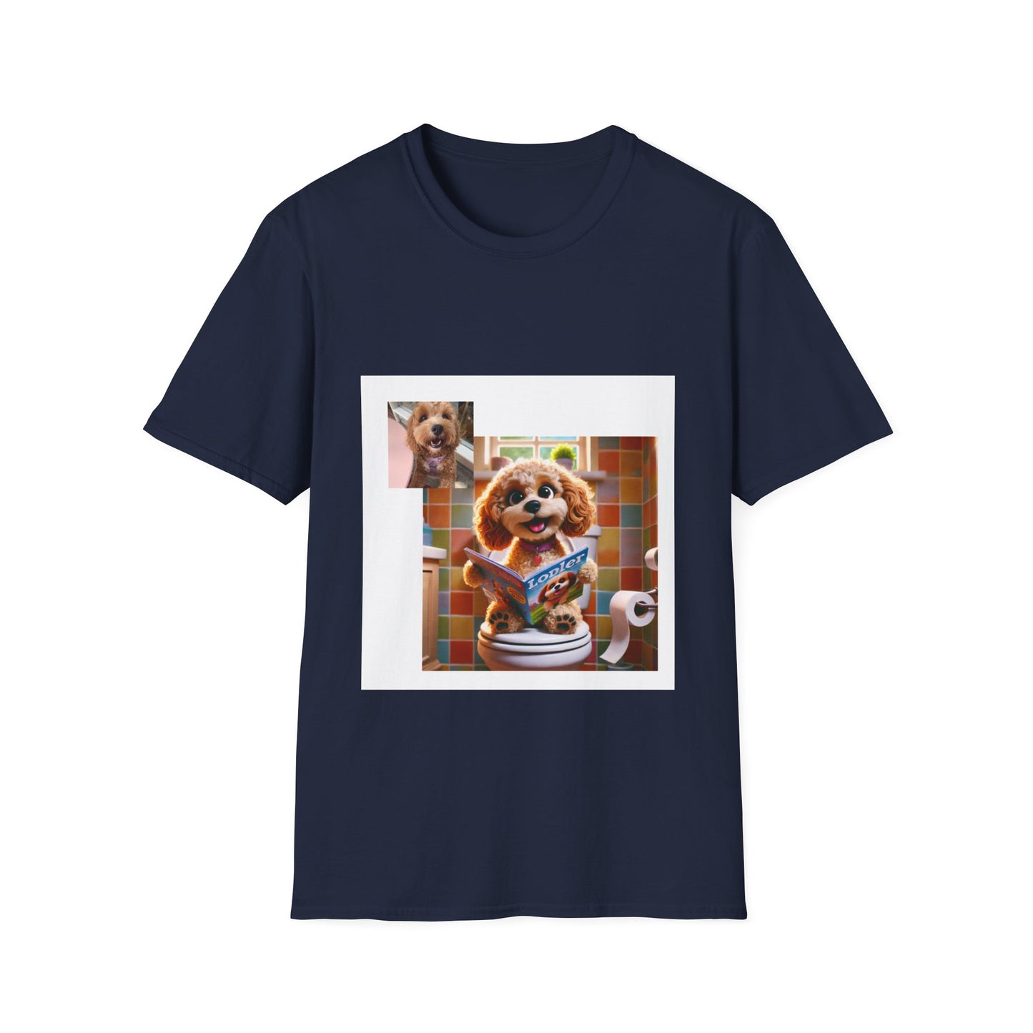 Custom Pet Portrait Unisex T-Shirt | Funny Pet Gift