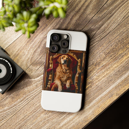 Custom Pet Portrait Slim Phone Case | Funny Pet Gift