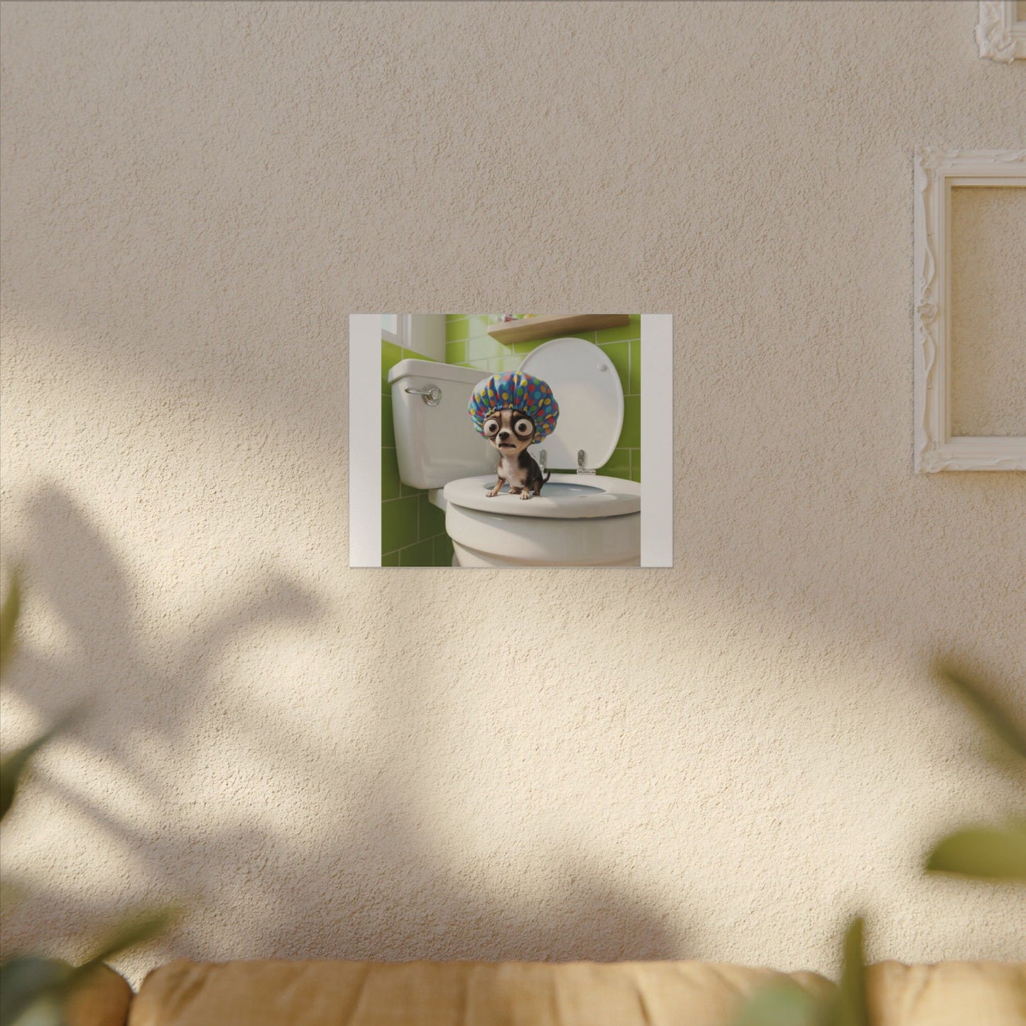 Custom Pet Portrait Canvas Print | Funny Pet Gift