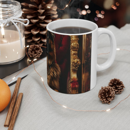 Custom Pet Portrait 11Oz Ceramic Mug | Funny Pet Gift