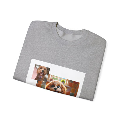 Custom Pet Portrait Unisex Sweatshirt | Funny Pet Gift