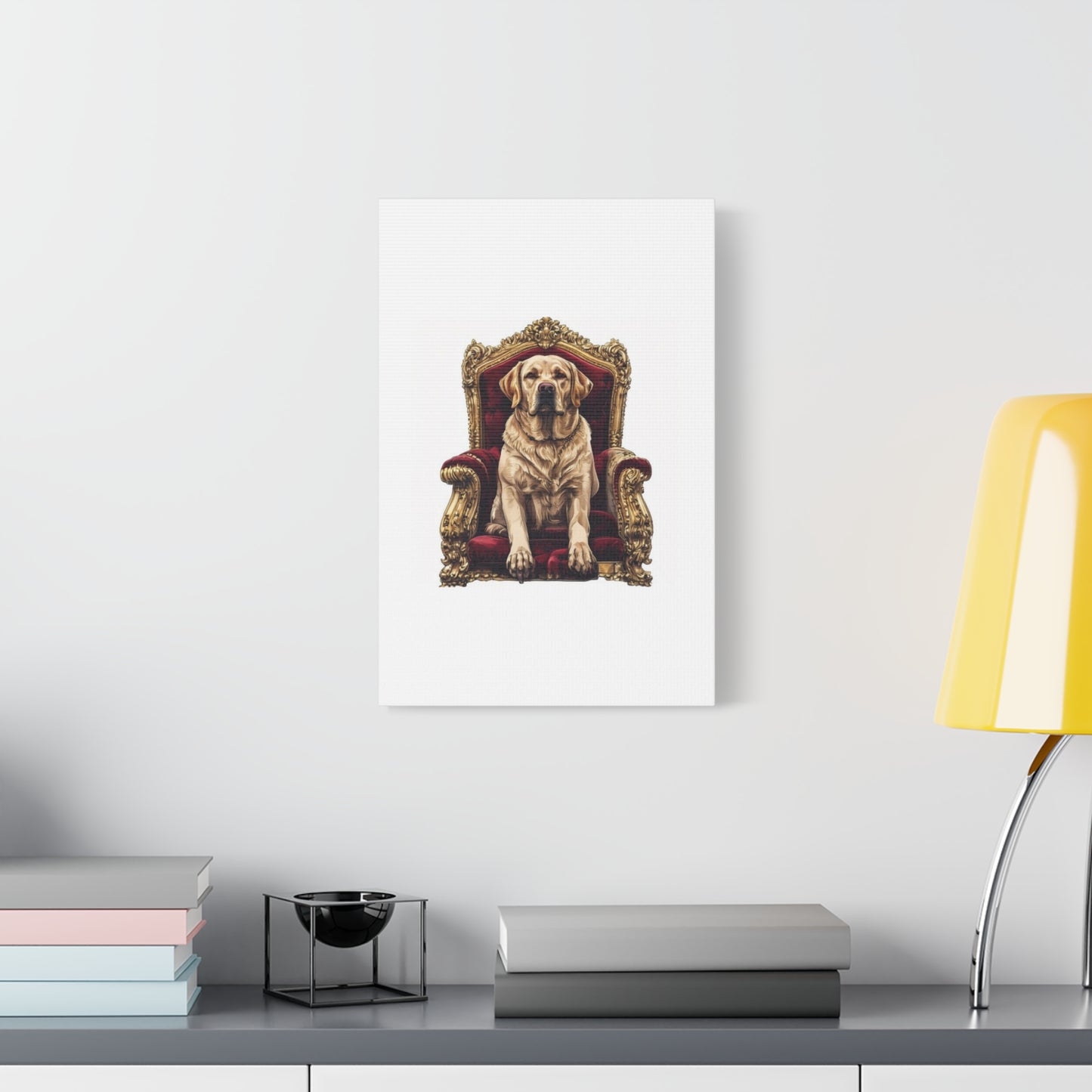 Custom Pet Portrait Classic Stretched Canvas Print | Funny Pet Gift