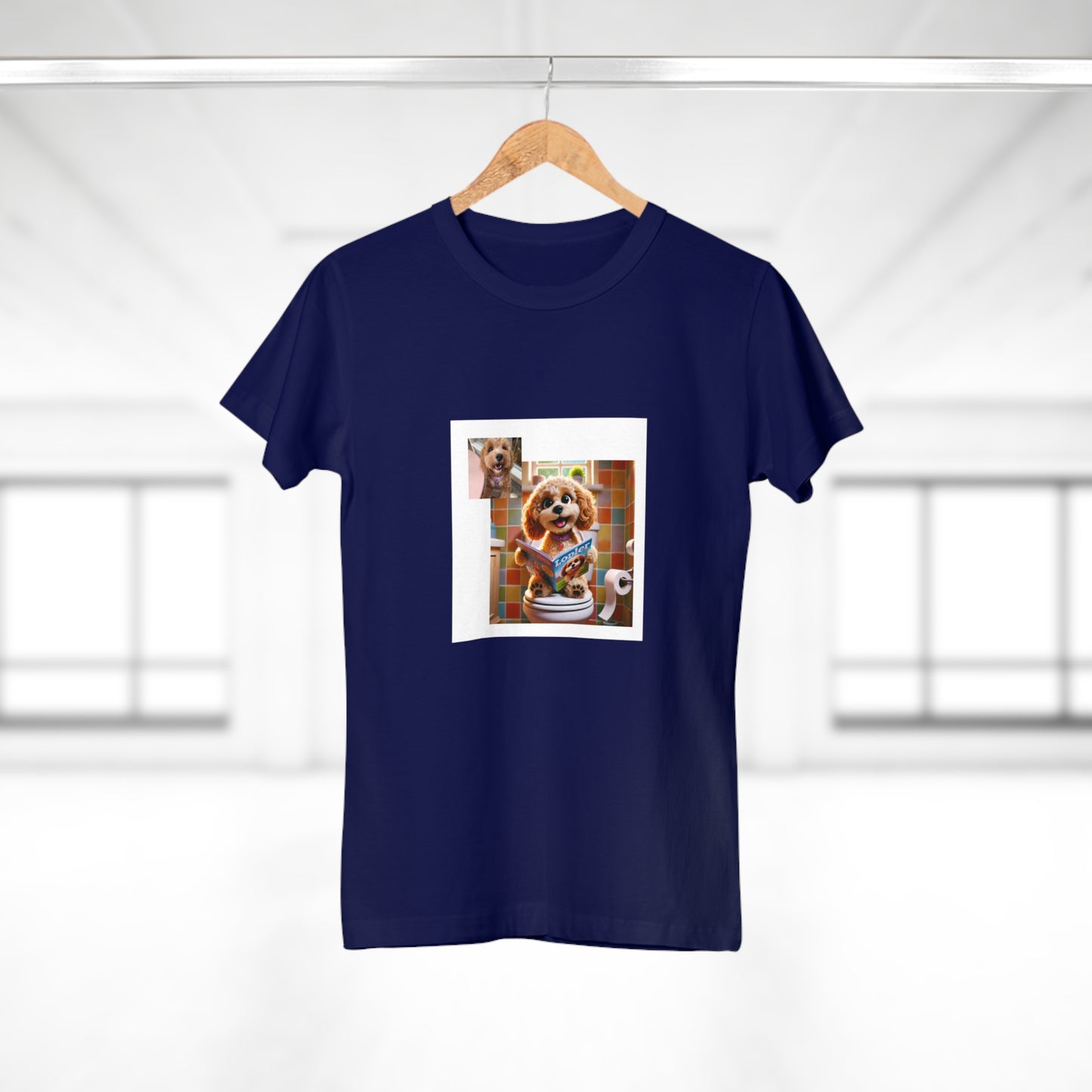 Custom Pet Portrait Women'S T-Shirt | Funny Pet Gift