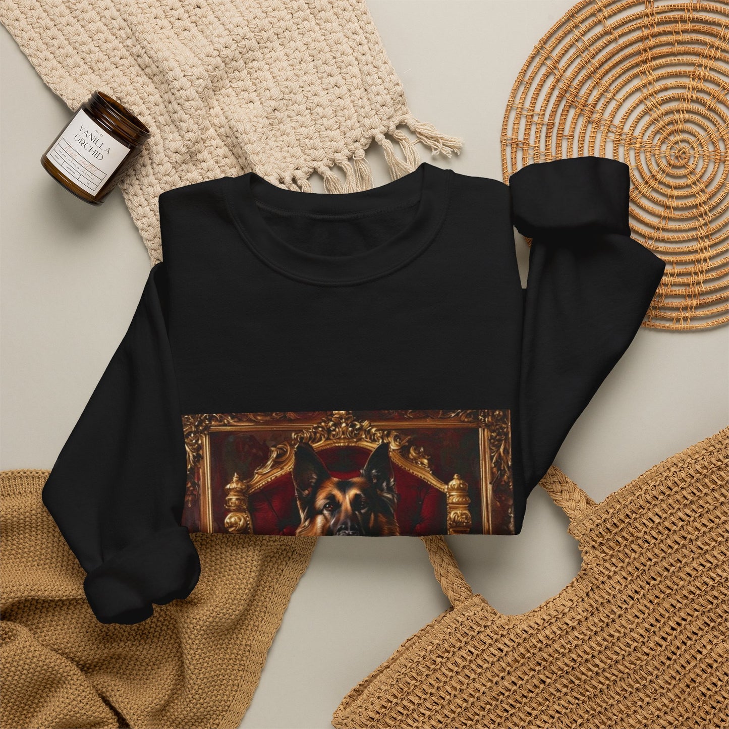 Custom Pet Portrait Unisex Sweatshirt | Funny Pet Gift