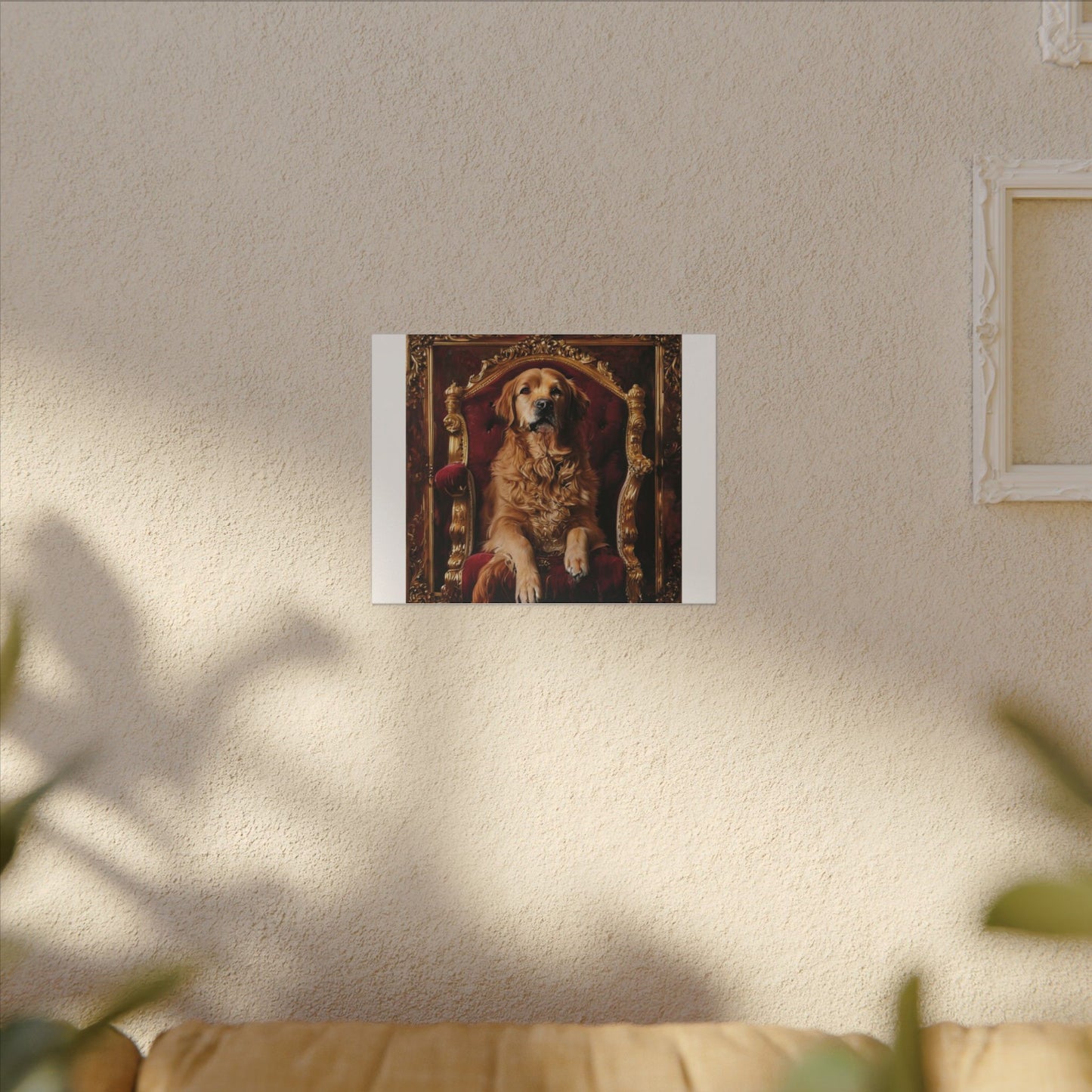 Custom Pet Portrait Canvas Print | Funny Pet Gift
