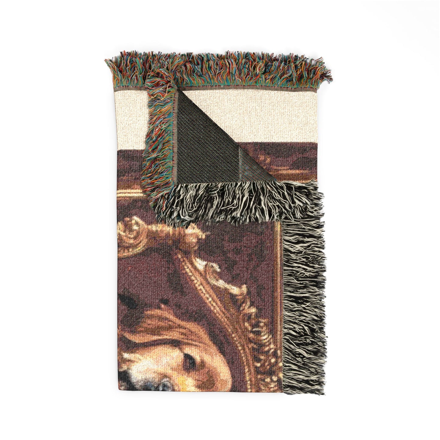 Custom Pet Portrait Woven Blanket | Funny Pet Gift