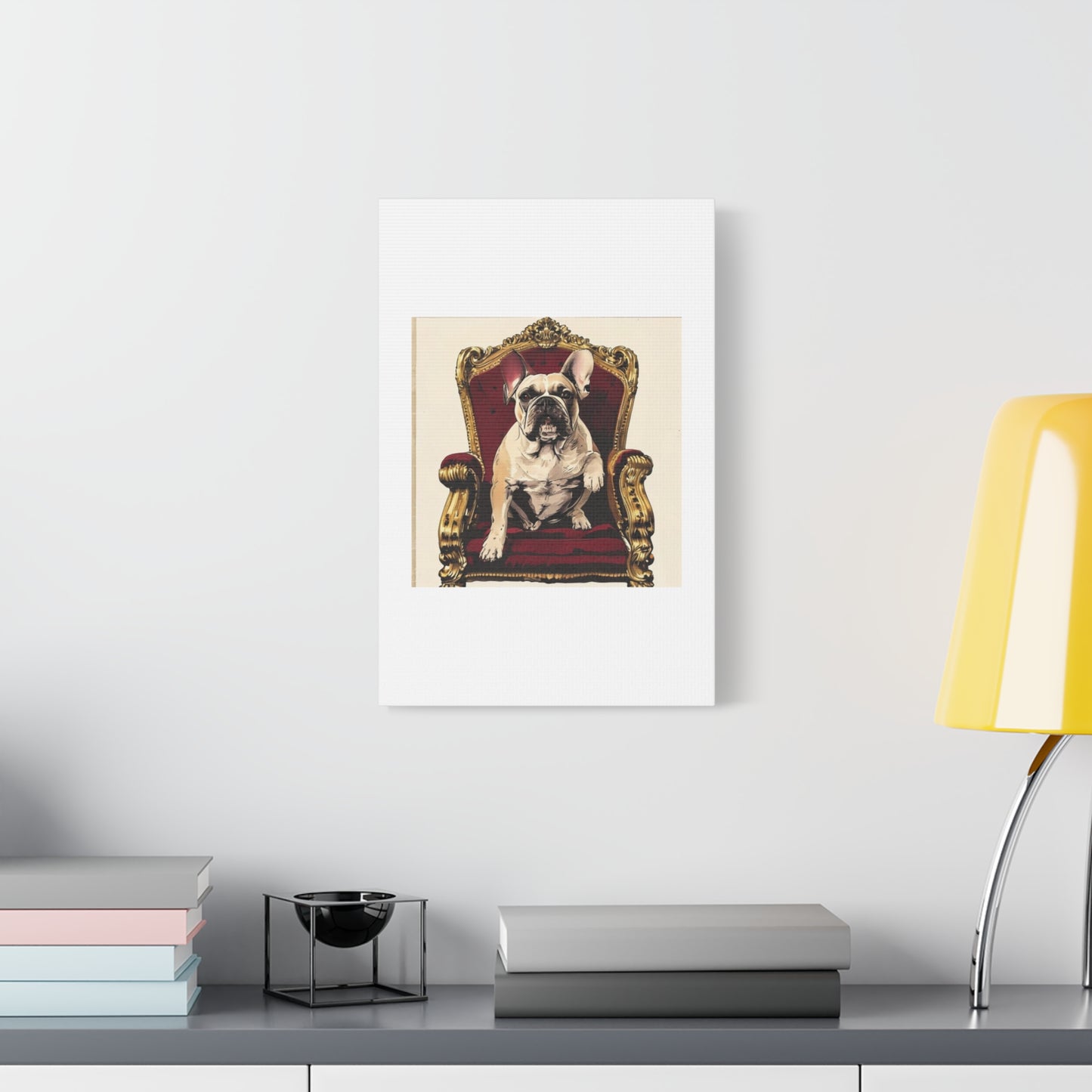 Custom Pet Portrait Classic Stretched Canvas Print | Funny Pet Gift