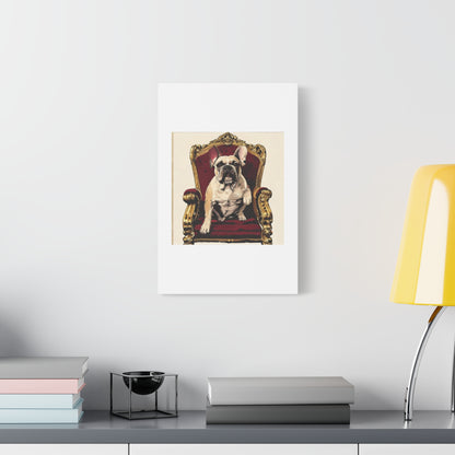 Custom Pet Portrait Classic Stretched Canvas Print | Funny Pet Gift