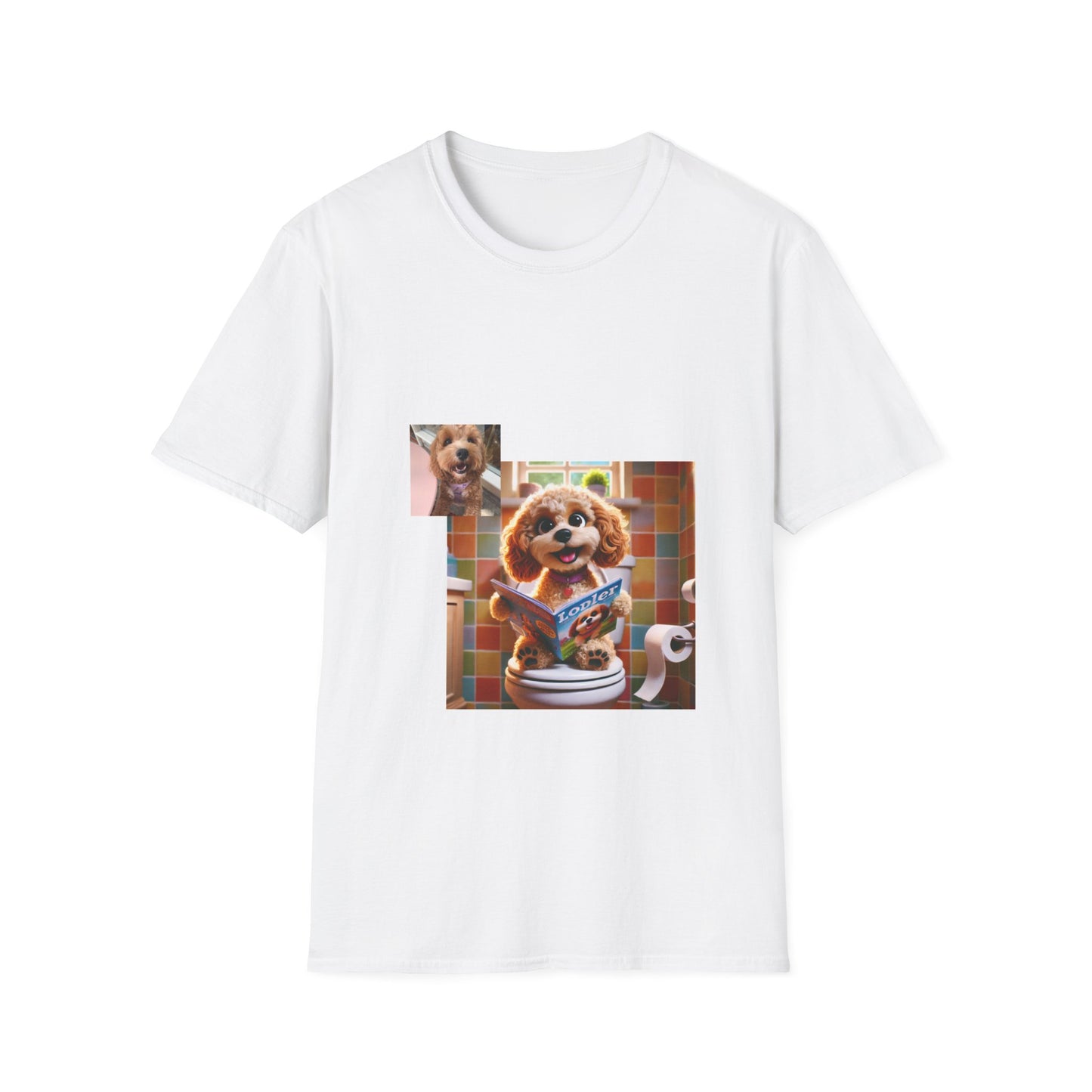 Custom Pet Portrait Unisex T-Shirt | Funny Pet Gift
