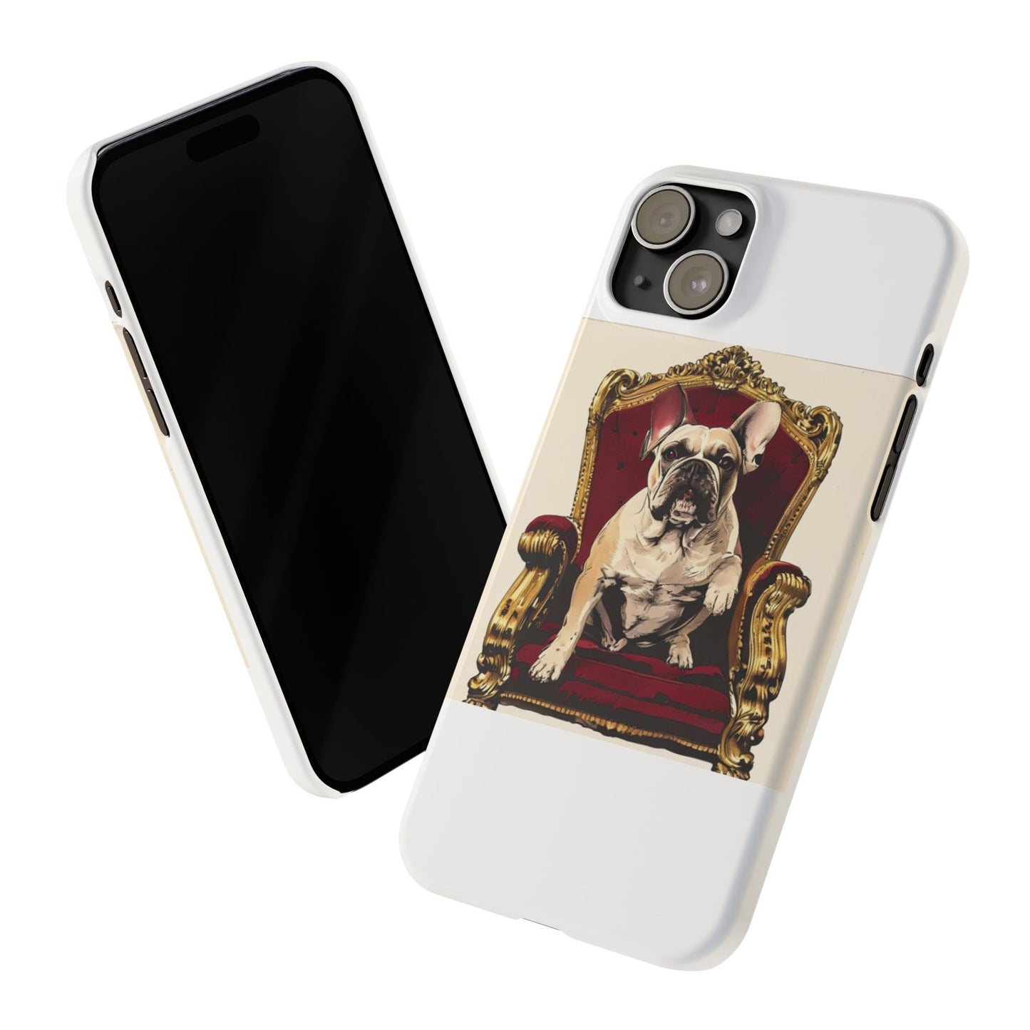 Custom Pet Portrait Slim Phone Case | Funny Pet Gift