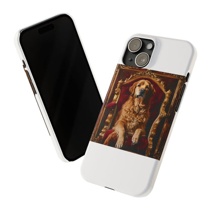 Custom Pet Portrait Slim Phone Case | Funny Pet Gift