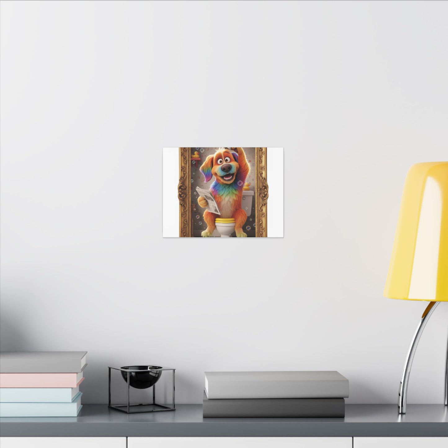 Custom Pet Portrait Canvas Print | Funny Pet Gift