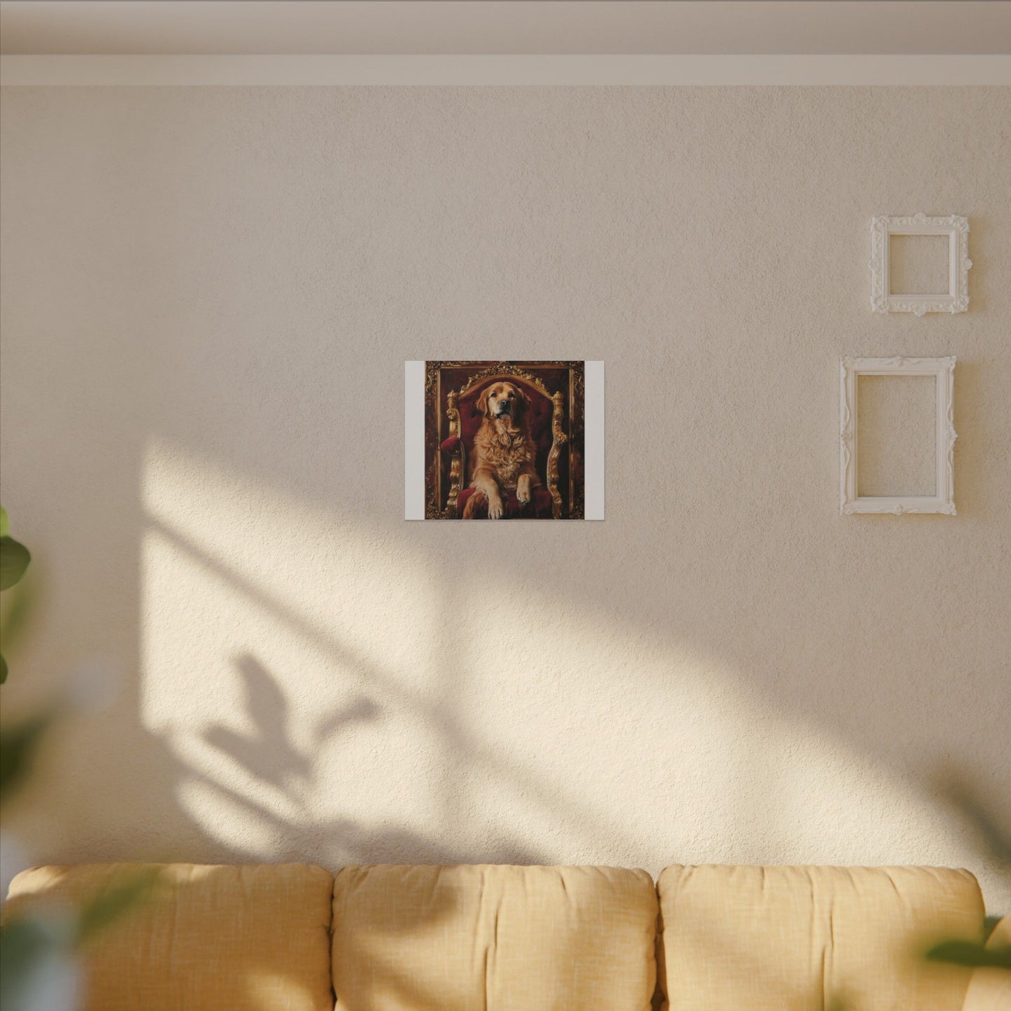 Custom Pet Portrait Canvas Print | Funny Pet Gift
