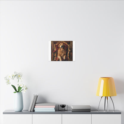 Custom Pet Portrait Canvas Print | Funny Pet Gift