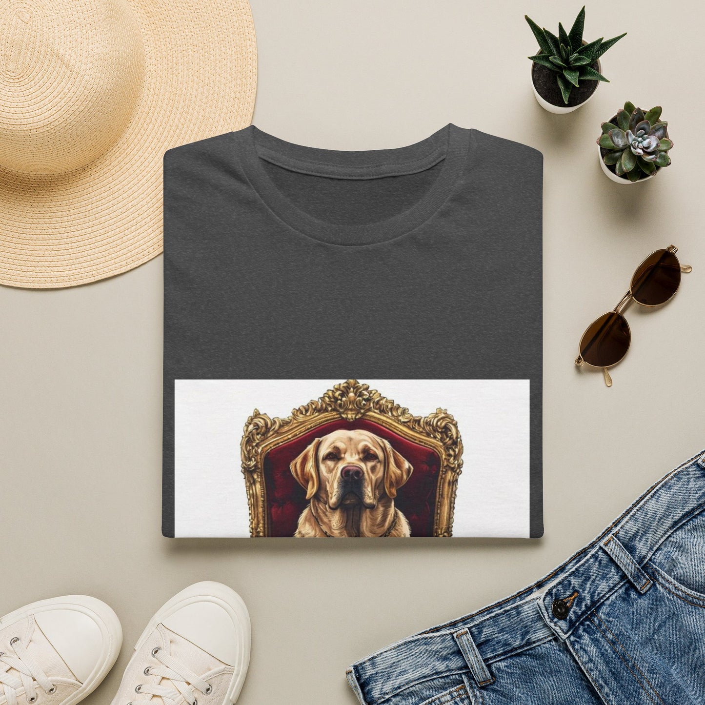 Custom Pet Portrait Unisex T-Shirt | Funny Pet Gift