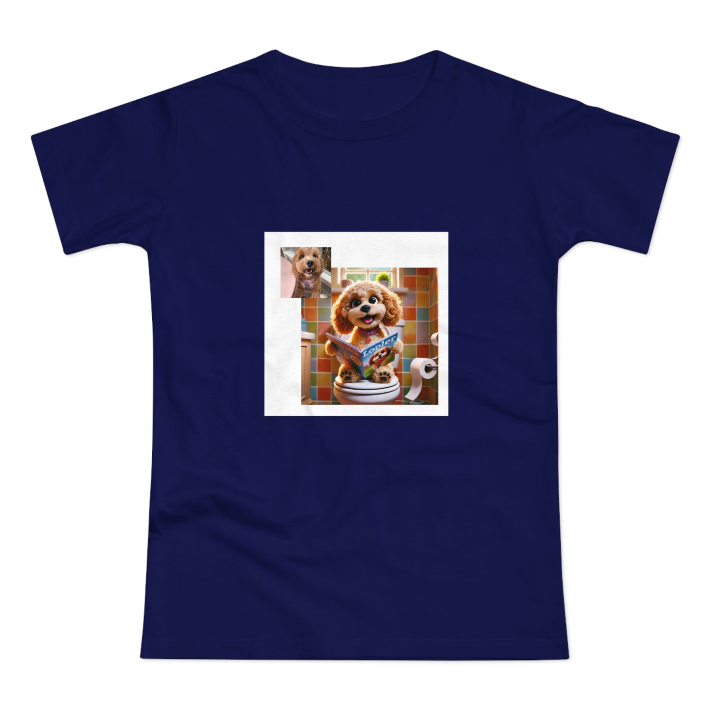 Custom Pet Portrait Women'S T-Shirt | Funny Pet Gift
