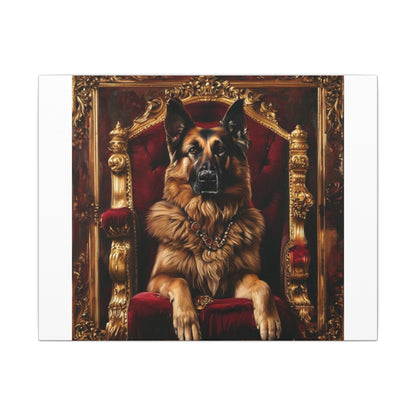 Custom Pet Portrait Canvas Print | Funny Pet Gift