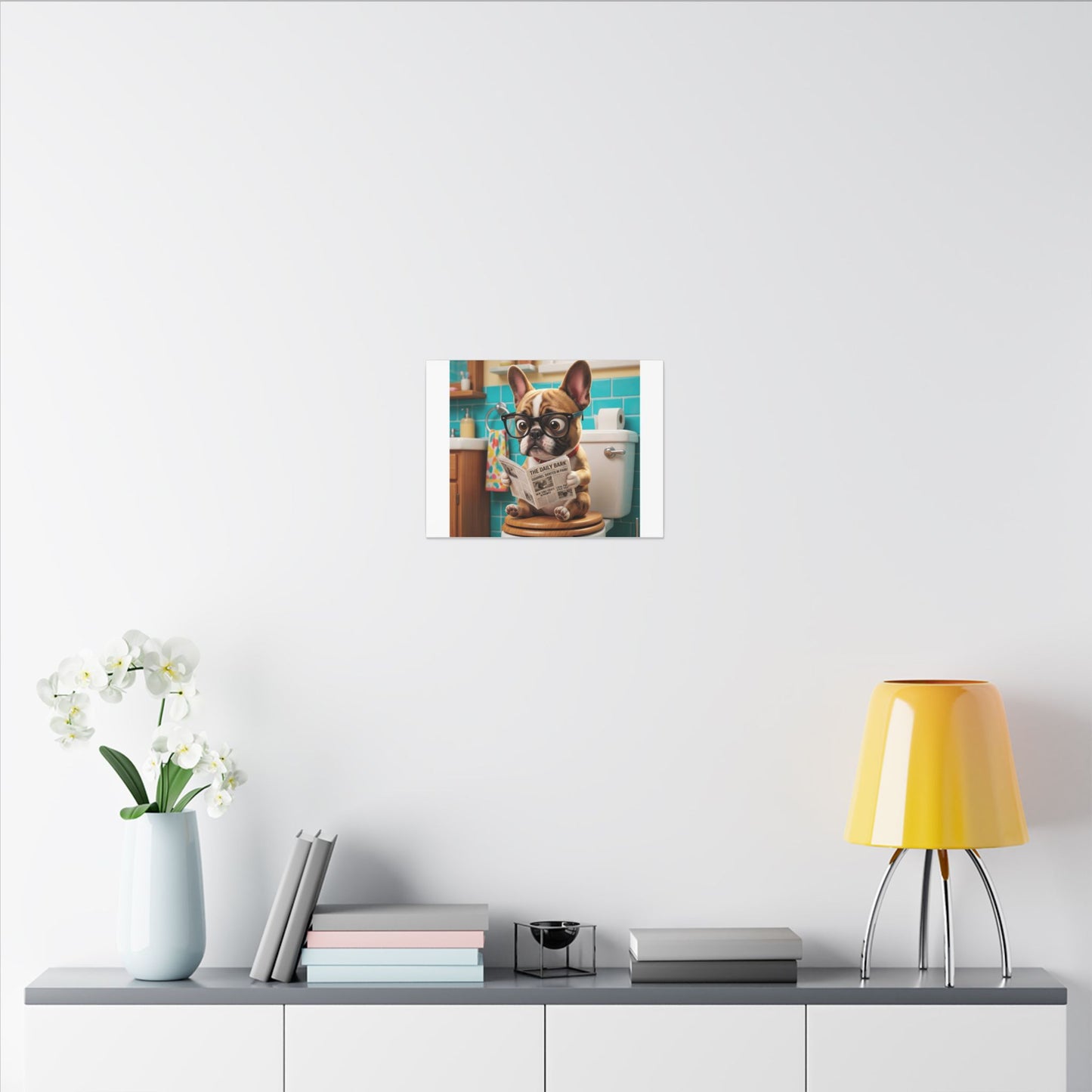 Custom Pet Portrait Canvas Print | Funny Pet Gift