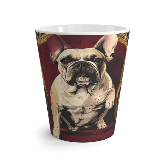 Custom Pet Portrait Latte Mug | Funny Pet Gift