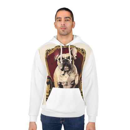 Custom Pet Portrait All-Over Print Pullover Hoodie | Funny Pet Gift