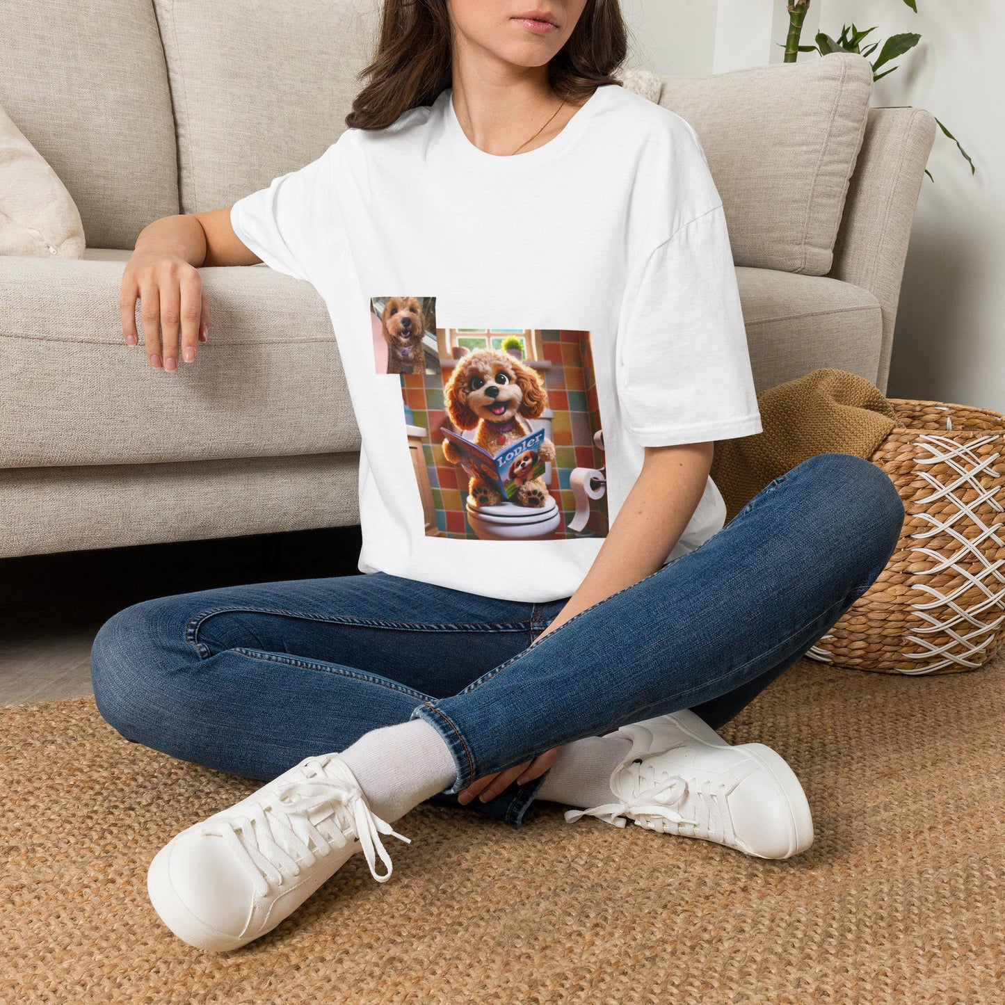 Custom Pet Portrait Unisex T-Shirt | Funny Pet Gift