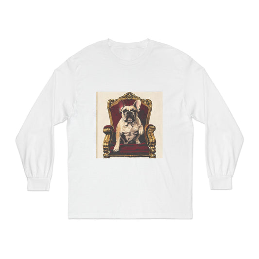 Custom Pet Portrait Unisex Long Sleeve T-Shirt | Funny Pet Gift