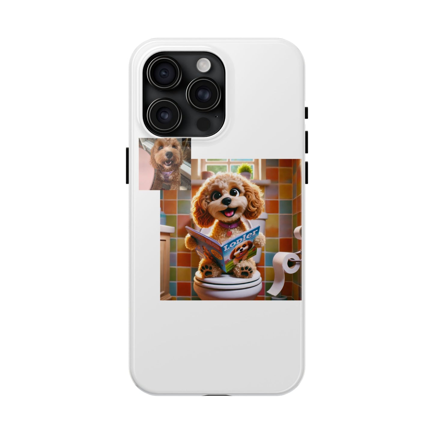 Custom Pet Portrait Phone Case | Funny Pet Gift