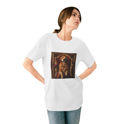 Custom Pet Portrait Organic Unisex T-Shirt | Funny Pet Gift