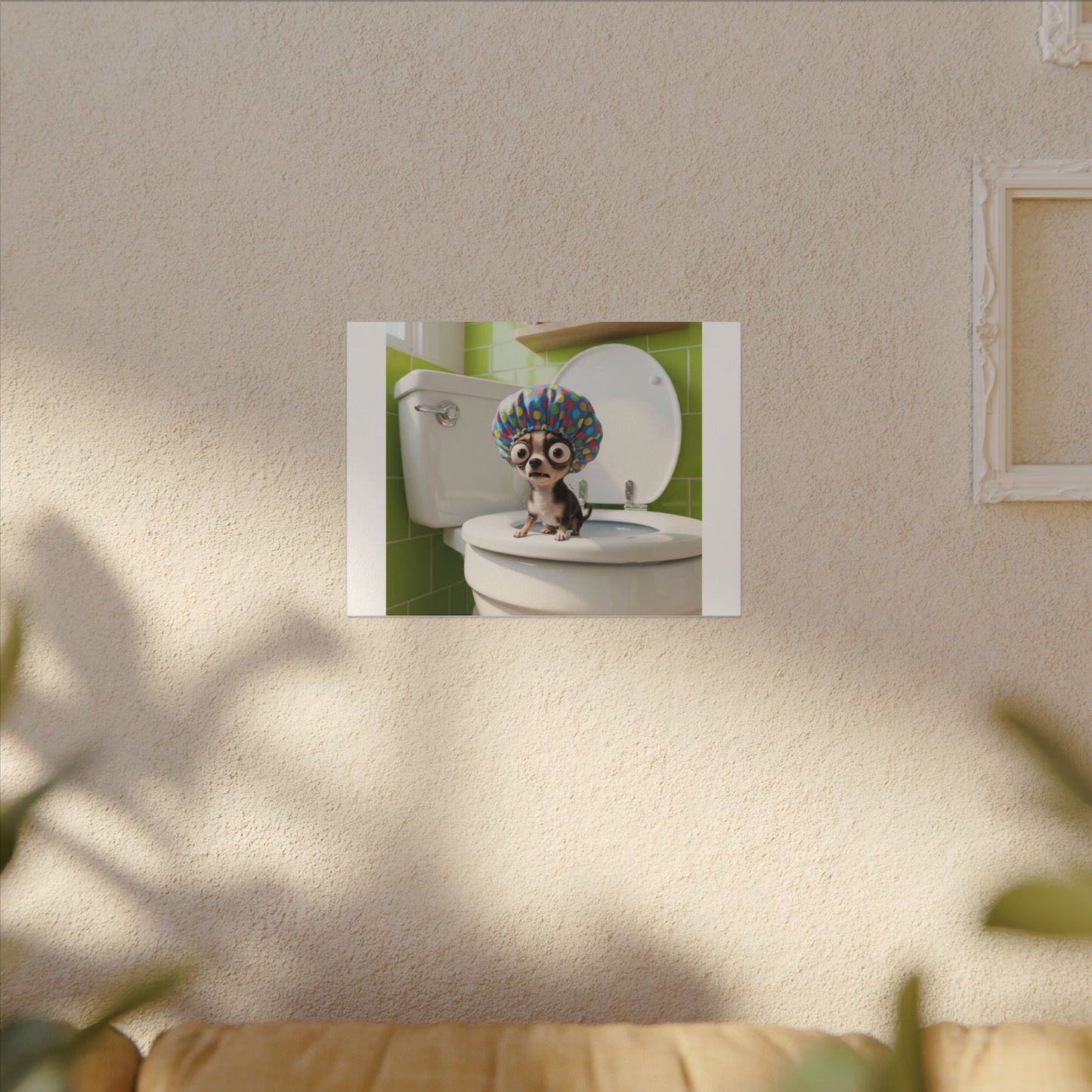 Custom Pet Portrait Canvas Print | Funny Pet Gift