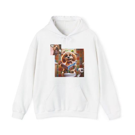 Custom Pet Portrait Unisex Pullover Hoodie | Funny Pet Gift