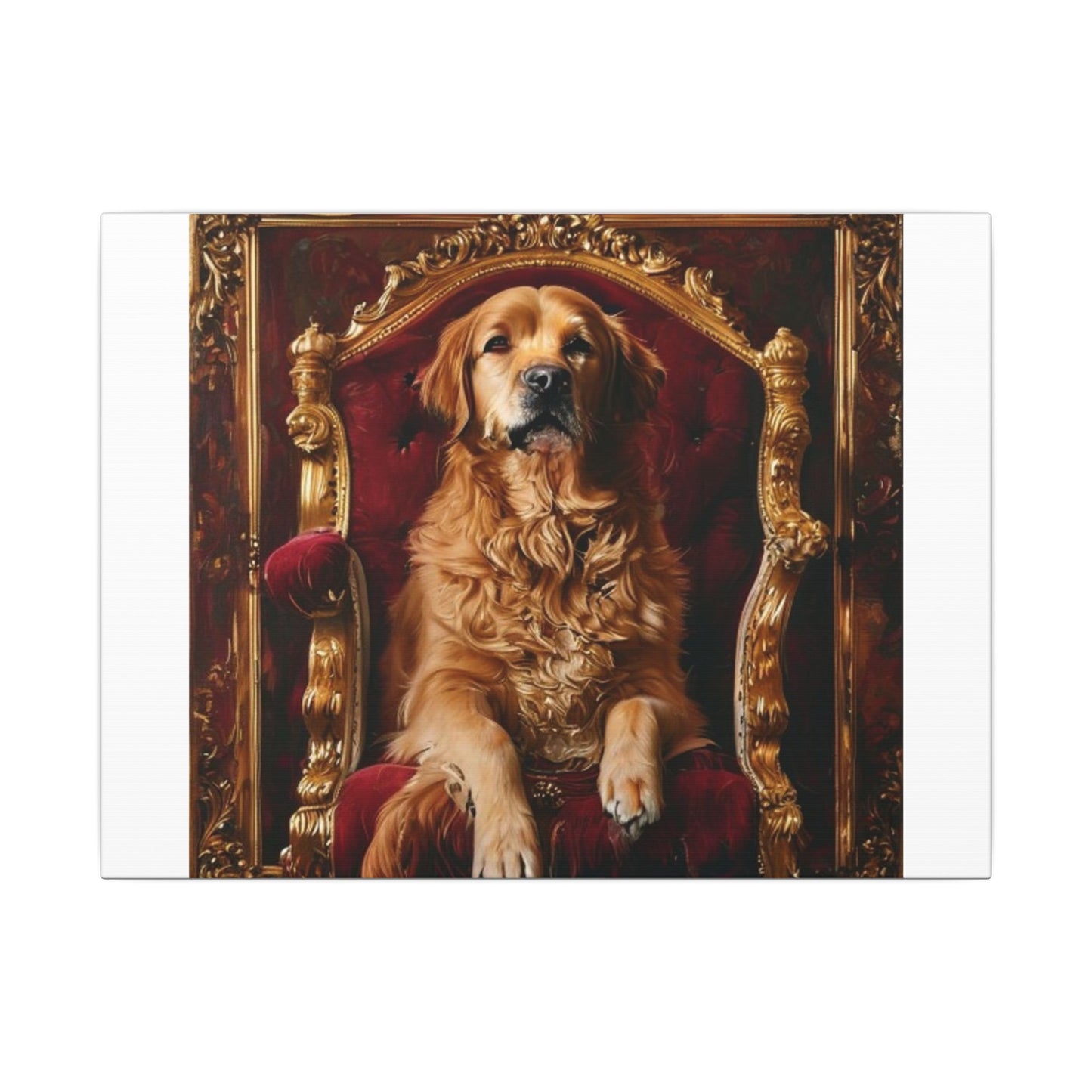 Custom Pet Portrait Canvas Print | Funny Pet Gift