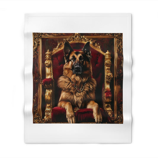 Custom Pet Portrait Throw Blanket | Funny Pet Gift