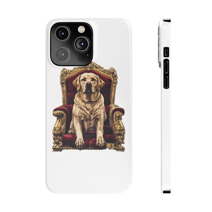 Custom Pet Portrait Slim Phone Case | Funny Pet Gift