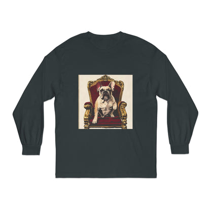 Custom Pet Portrait Unisex Long Sleeve T-Shirt | Funny Pet Gift