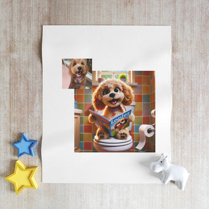 Custom Pet Portrait Throw Blanket | Funny Pet Gift