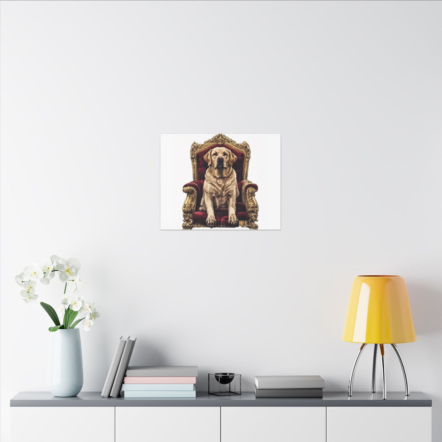 Custom Pet Portrait Canvas Print | Funny Pet Gift